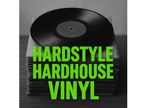 Partij van 45 Hardstyle & Hard House platen, willekeurig samengesteld