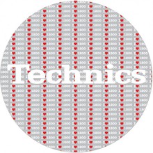 Technics '1200 Love' Slipmats