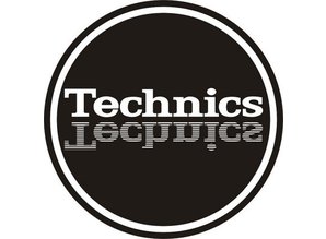 Technics Mirror White on Black slipmatten, professionele kwaliteit van Magma