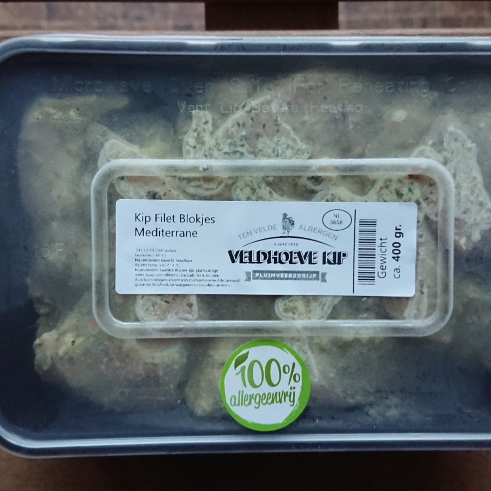 Filetblokjes - Mediterraan 400 gram