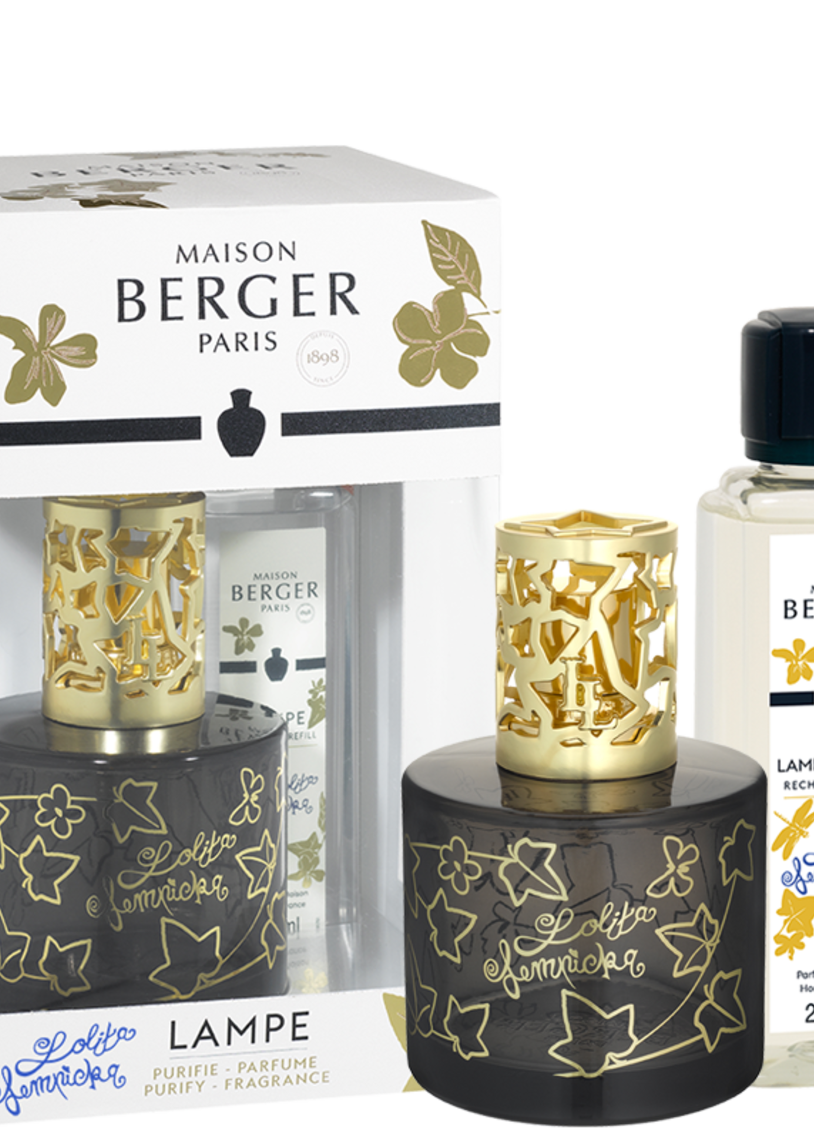 Maison Berger Giftset Lampe Berger Pure Lolita Lempicka Noire