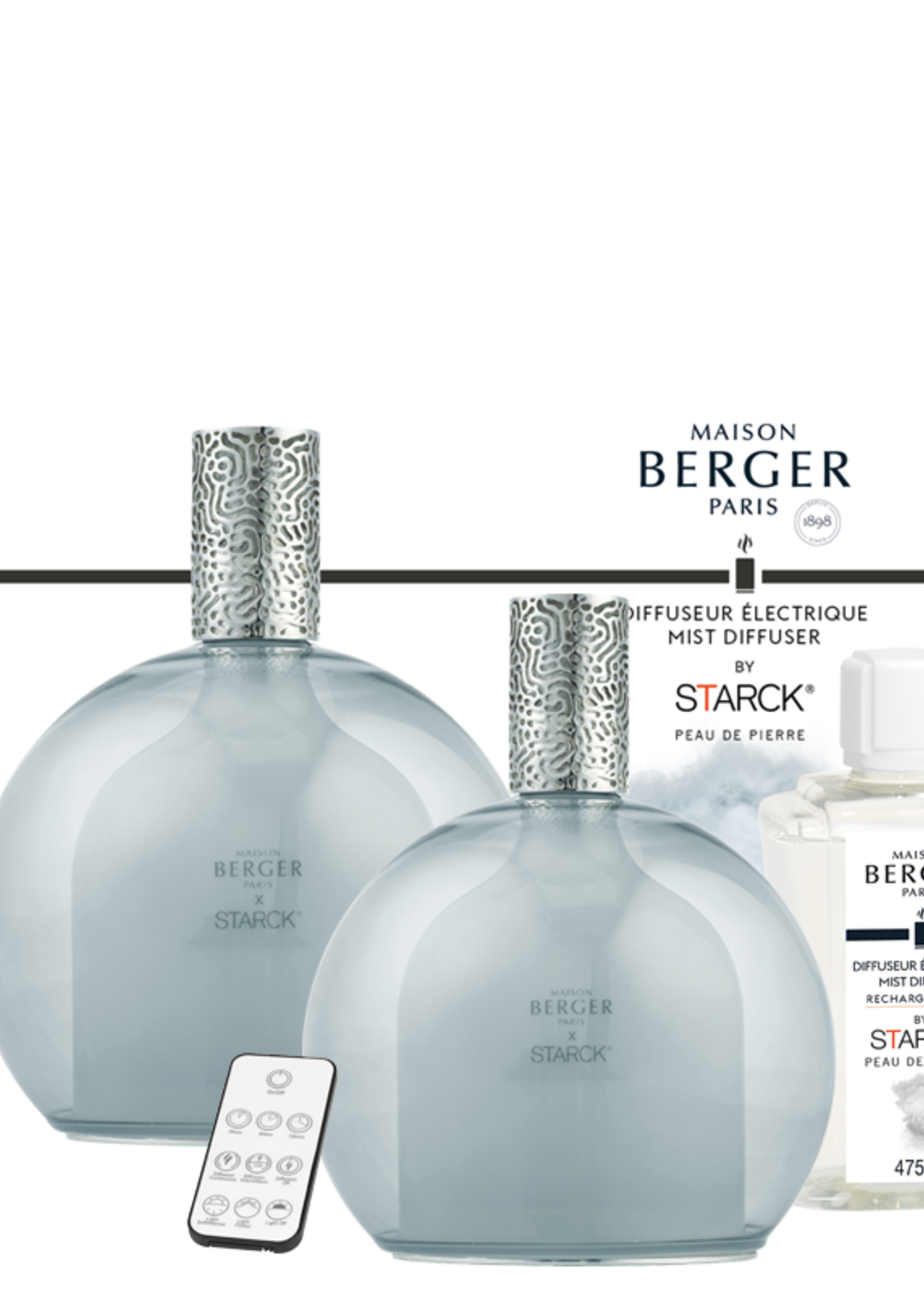 Maison Berger Mist Diffuser by Starck Peau de Pierre