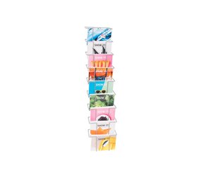 Nedco Draadfolderhouder wand 9 vaks A6 Nedco Draadfolderhouder wand 9 vaks A6