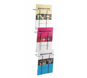Nedco Draadfolderhouder wand 3 vaks A4 Nedco Draadfolderhouder wand 3 vaks A4
