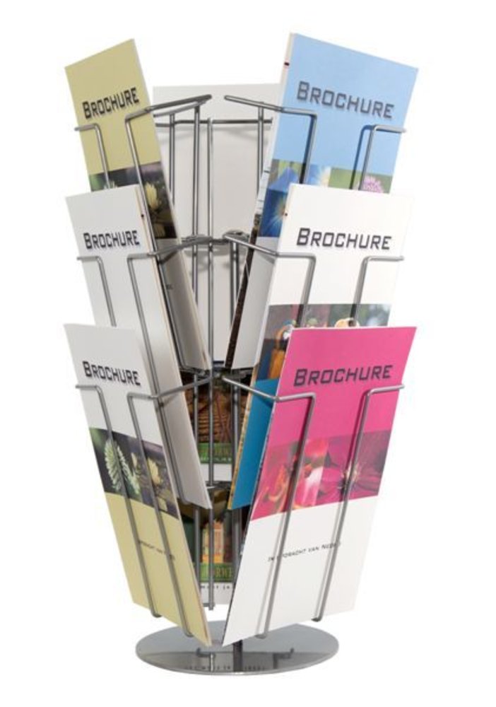 Nedco Draadfolderhouder 9 vaks A4 draaibaar Nedco Draadfolderhouder 9 vaks A4 draaibaar