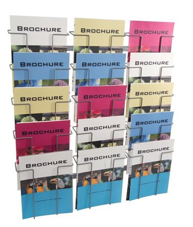 Nedco Draadfolderhouder wand 15 vaks A4