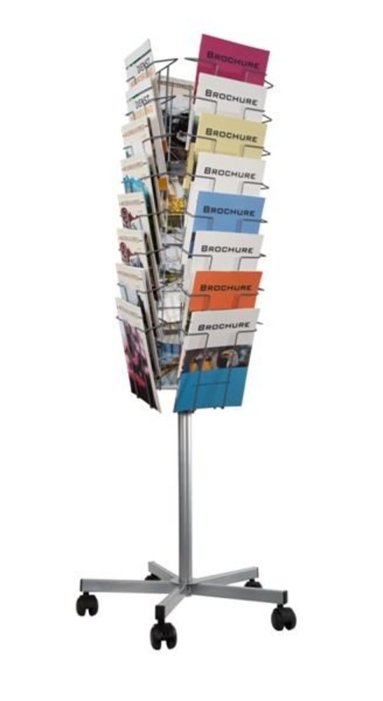 Nedco Draadfolderhouder vloer 32 vaks A4 Nedco Draadfolderhouder vloer 32 vaks A4