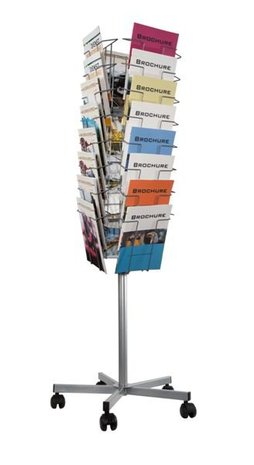 Nedco Draadfolderhouder vloer 32 vaks A4 Nedco Draadfolderhouder vloer 32 vaks A4