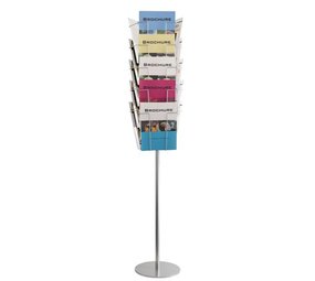Nedco Draadfolderhouder vloer 15 vaks A4 Nedco Draadfolderhouder vloer 15 vaks A4
