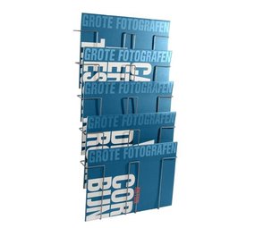 Nedco Draadfolderhouder wand 5 vaks A3 LS Nedco Draadfolderhouder wand 5 vaks A3 LS