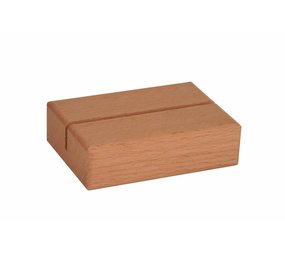 Beukenhouten kaarthouder Beukenhouten kaarthouder