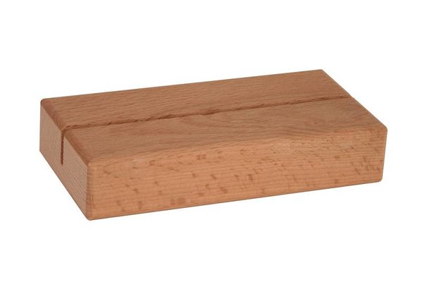 Beukenhouten kaarthouder voor A4, A5, A6 en 1/3 A4 Beukenhouten kaarthouder voor A4, A5, A6 en 1/3 A4