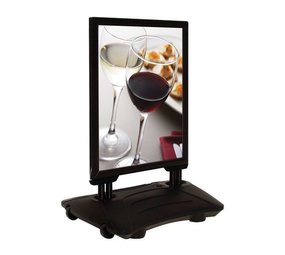 Stoepbord shopstopper deluxe Zwart Stoepbord shopstopper deluxe Zwart