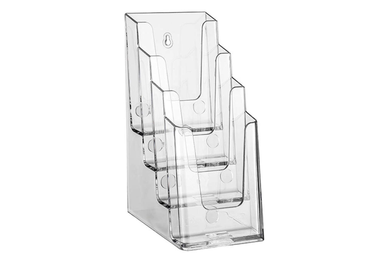 Nedco Folderhouder 4 vaks 1/3 A4 Nedco Folderhouder 4 vaks 1/3 A4