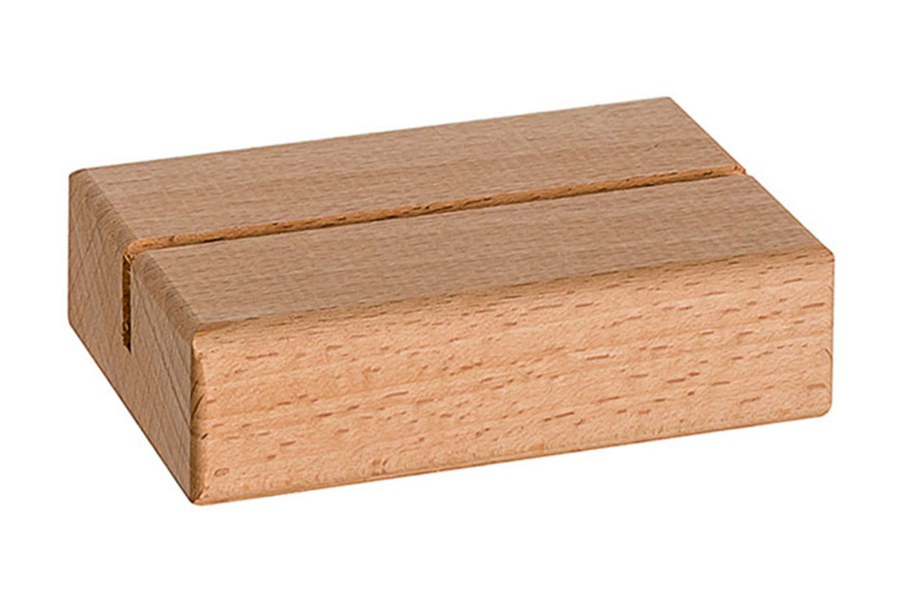 Nedco Kaarthouder A6 met beukenhouten voet