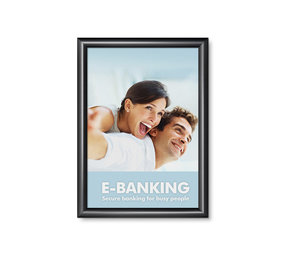 Kliklijst zwart A3 25mm Kliklijst zwart A3 25mm