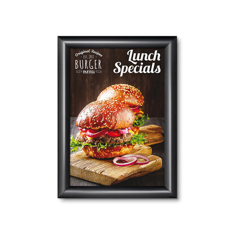 Kliklijst zwart A4 25mm Kliklijst zwart A4 25mm