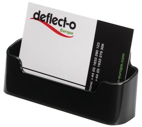 Deflecto Visitekaarthouder  Zwart Deflecto Visitekaarthouder  Zwart