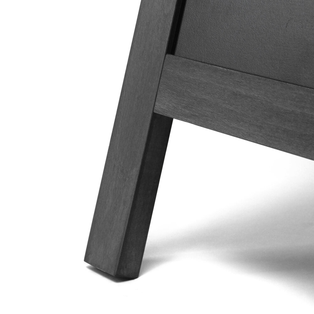 Krijtstoepbord 68x120cm Krijtstoepbord 68x120cm