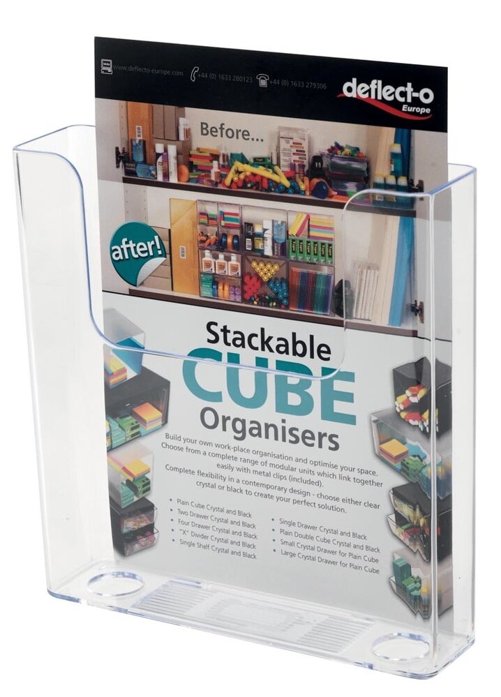 Deflecto Wandfolderhouder A5 Deflecto Wandfolderhouder A5