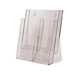 Taymar  Taymar® Folderhouder Balie/Wand 4x DL Staand Taymar  Taymar® Folderhouder Balie/Wand 4x DL Staand
