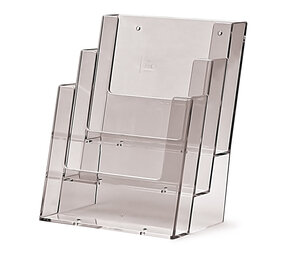 Taymar  Taymar® Folderhouder Balie/Wand 3x A5 Staand Taymar  Taymar® Folderhouder Balie/Wand 3x A5 Staand