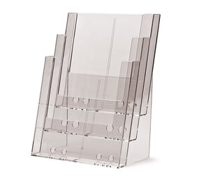 Taymar  Taymar® Folderhouder Balie/Wand 3x A4 Staand Taymar  Taymar® Folderhouder Balie/Wand 3x A4 Staand