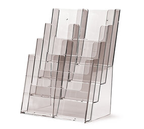 Taymar  Taymar® Folderhouder Balie/Wand 8x DL Staand Taymar  Taymar® Folderhouder Balie/Wand 8x DL Staand