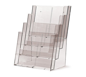 Taymar  Taymar® Folderhouder Balie/Wand 4x A4 Staand Taymar  Taymar® Folderhouder Balie/Wand 4x A4 Staand