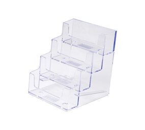 Visitekaartjeshouder Balie 4 Vakken Liggend Visitekaartjeshouder Balie 4 Vakken Liggend