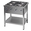 HorecaTraders Gas stove 4 burners 1×4.5 kW + 1×7.5 kW + 2×9.0 kW