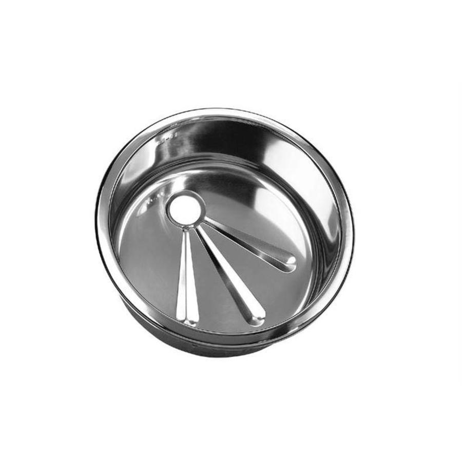 Round Stainless Steel Sinks | 3 Formats | Built-in