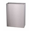 HorecaTraders Poubelle de toilette en acier inoxydable