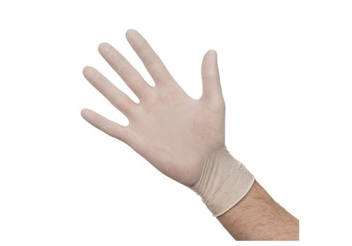  HorecaTraders Latex Gloves | 3 Sizes 