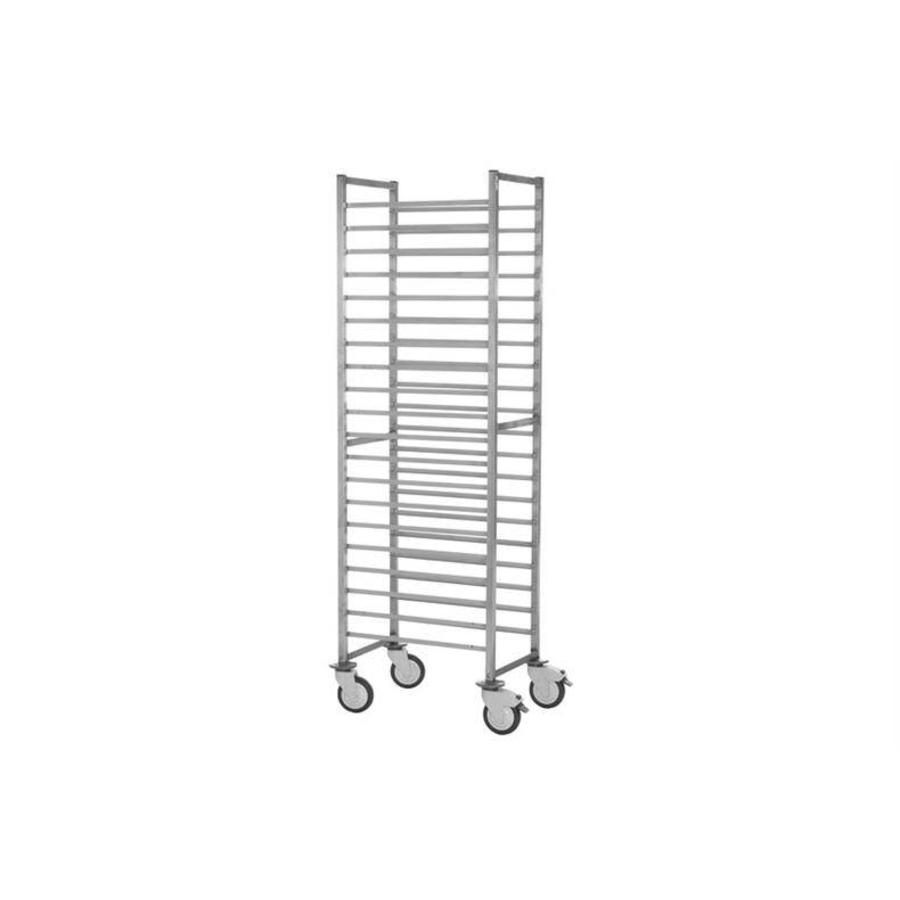 Shelving trolley with guide 65 x 53 cm | 3 sizes