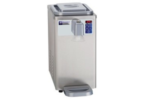  HorecaTraders Machine à crème fouettée 300 litres/heure - capacité 6 litres 