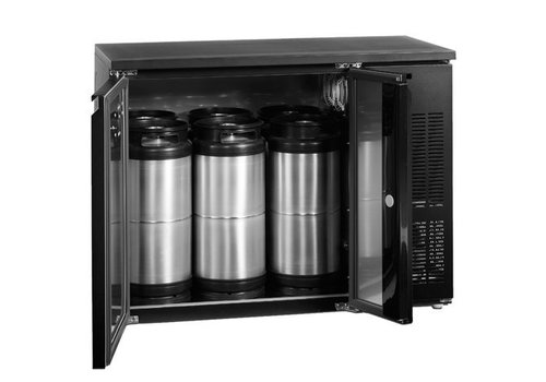  HorecaTraders Drum Cooler Black For 6/20 litres 