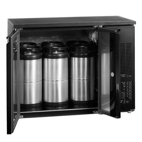  HorecaTraders Rafraîchisseur de fût noir pour 6/20 litres 