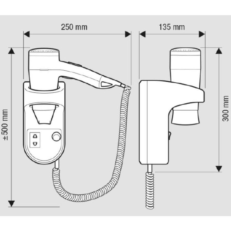 Hotel hairdryer Luxury Series Wouter 2