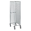 Euronorm trolleys with 20 floors | 60x40cm