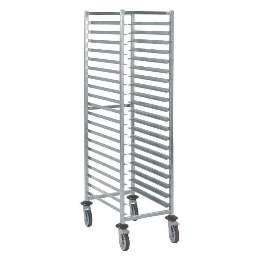 Euronorm shelf trolleys with 20 tiers | 60 x 40 cm