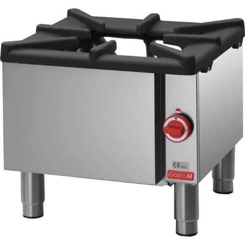  Gastro-M Gasbrenner aus Edelstahl für das Gastgewerbe | 8,8 kW 