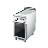 Gastro-M Elektrische Grillplatte mit Untergestell | 70(t)x40x85cm