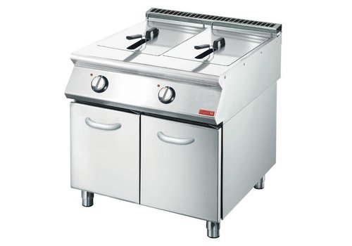  Gastro-M Electric deep fryer 2 x 10 liters | 85x80x70cm 