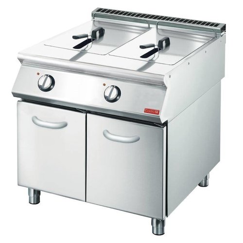  Gastro-M Electric deep fryer 2 x 10 liters | 85x80x70cm 