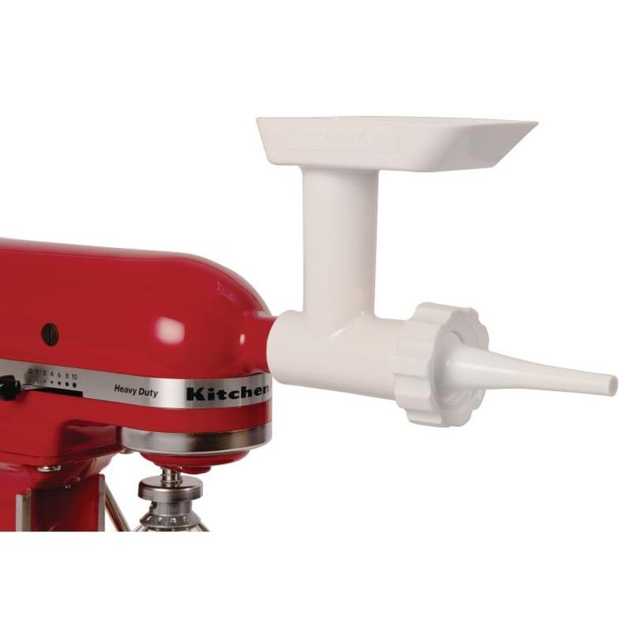 Sausage filling attachment for universal mixers