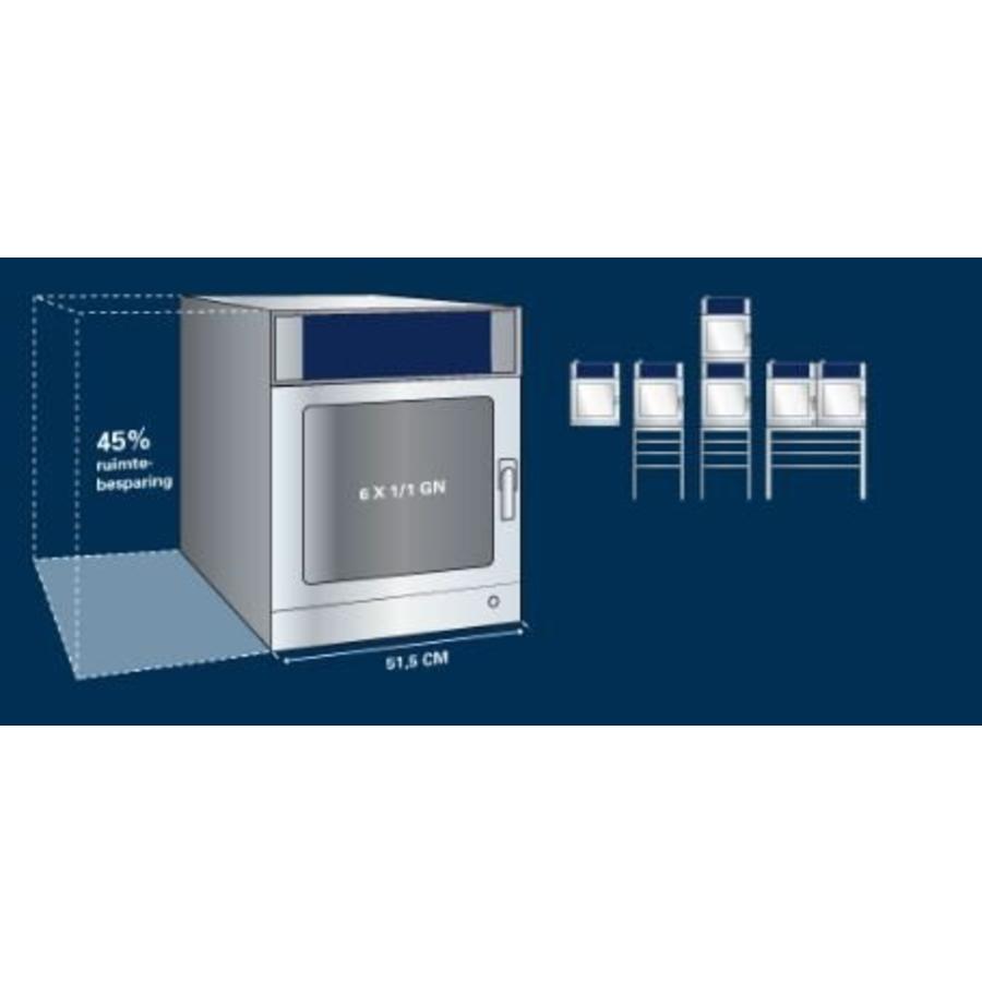 Cuiseur vapeur combiné | 6x GN 1/1 | Leventi ME SLiM 1.06 |