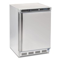 Réfrigérateur sous plan de travail | 85,5 x 60 x 59,5 cm | Acier inoxydable | 150 L | Classe énergétique A+