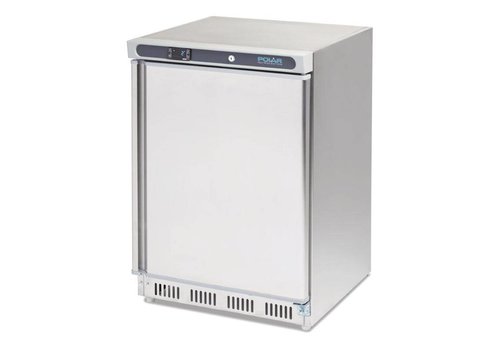  Polar Stainless Steel Stock Freezer | 140 litres 