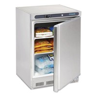 Congélateur en acier inoxydable | 140 litres